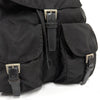 Prada Triangle Logo Nylon Backpack Black Medium 159697527 [P]