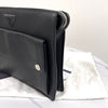 Prada Leather Clutch Bag Black (2VF018) 159697583 [P]