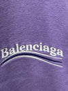 Balenciaga Wave Logo Embroidered Poly T-shirt XS 159697922 [P]
