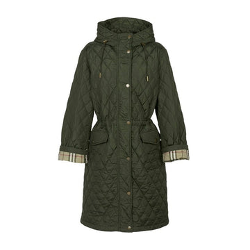 BURBERRY ヒルゲイト レディース フード キルティング コート 8110324 150078762 [P]