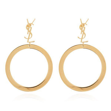 SAINT LAURENT 26SS CASSANDRE Pendelohrringe 156570119 [P]
