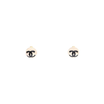 CHANEL Metallharz CC Logo Ohrringe AB9745 kk72646994 159703531 [P]