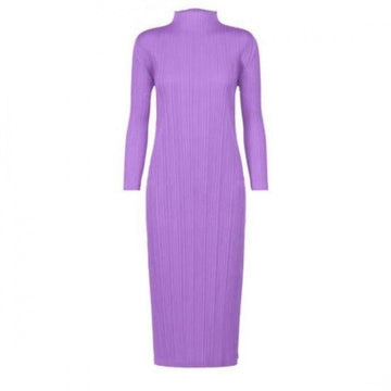 Pleats Please Issey Miyake Pleated Dress PP48 JH135 80 152203545 [P]