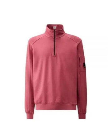 CP COMPANY Leichte Fleece-Jacke Halb-Zip 16CMSS035A 002246G 577 152204001 [P]