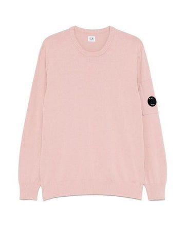 CP COMPANY Baumwoll-Crêpe Rundhals-Knit 18CMKN086A 006323O 520 152204580 [P]
