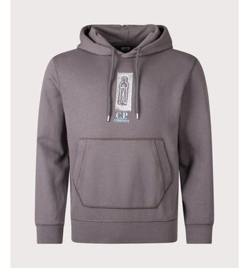 CP COMPANY Kapuzen-Sweatshirt aus Baumwollfleece 18CMSS313A 006312G 935 152204905 [P]