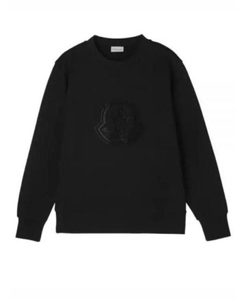 Moncler Crystal Logo Cotton Sweatshirt 8G00040 899RT 999 152205091 [P]