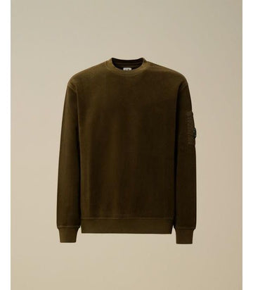CP Company Brushed and Emerized Diagonal Fleece Oversized 19CMSS058A 006372G 683 152205229 [P]
