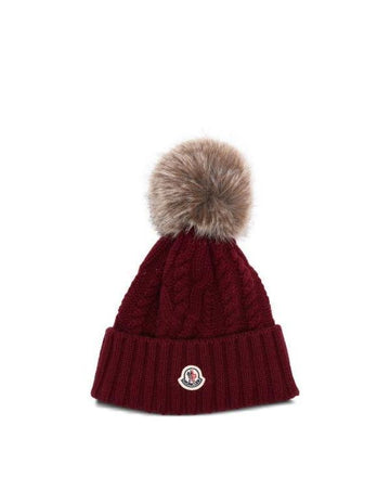 Moncler Pompom Wool Cashmere Beanie 152205240 [P]
