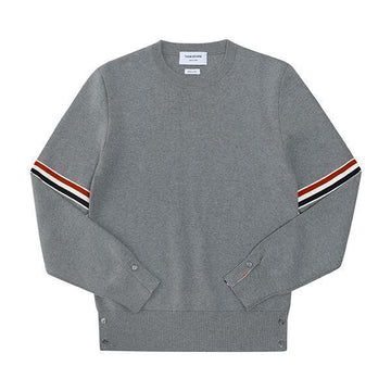 Thom Browne Knitted Milano Stitch Gray Men's Knit 40059094 [P]