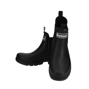 Barbour Nimbus Wellington Chelsea Rain Boots MRF0028 BK31 126756399 [P]