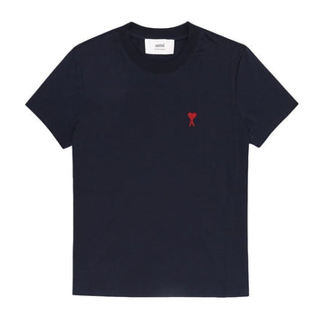 AMI Short Sleeve Small Heart Logo T-Shirt 130345442 [P]