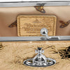 VIVIENNE WESTWOOD Mini-Kartenetui Metallisch Crinkle Rahmen Perle 56010005W L00A7 R401 136208915 [P]