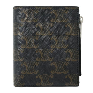 Celine Triomphe Canvas Zip Unisex Wallet 10E492BZR 38SI 159694122 [P]