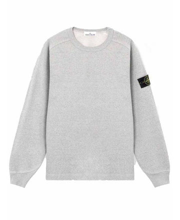 Stone Island Melange Fleece Crewneck Sweatshirt 156726609 [P]