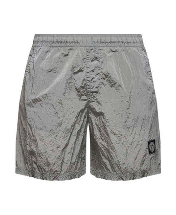 STONE ISLAND ナイロンメタルインEconylハーフパンツ 156726770 [P]