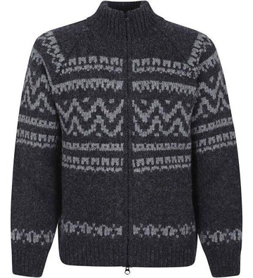 CP COMPANY Jacquard-Woll-Logo-Pullover-Kardigan-Reißverschluss 156727166 [P]