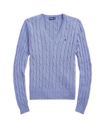 Polo Ralph Lauren Pima Cotton V-Neck Knit with Pony Logo Embroidery 156728364 [P]