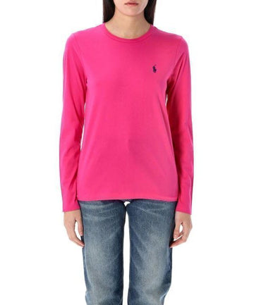 Polo Ralph Lauren Embroidered Long Sleeve T-Shirt with Pony Logo 156728405 [P]