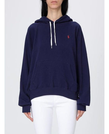 Polo Ralph Lauren Lightweight Fleece Hoodie in Navy 156728378 [P]