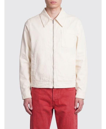 AMI Cotton Tonal Zip Jacket 156729459 [P]