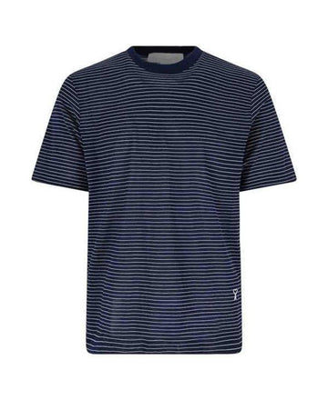 AMI Striped Cotton T-Shirt 156729489 [P]