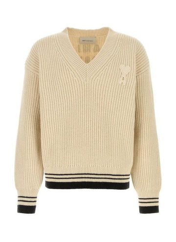 AMI Woll-V-Ausschnitt-Pullover 156729641 [P]