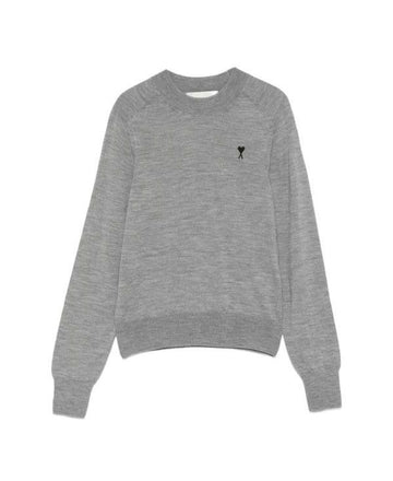 AMI Woll Crew Neck Pullover 156729644 [P]