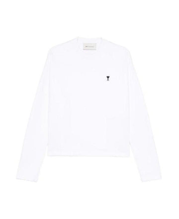 AMI Baumwoll-Cropped-Sweatshirt 156729671 [P]
