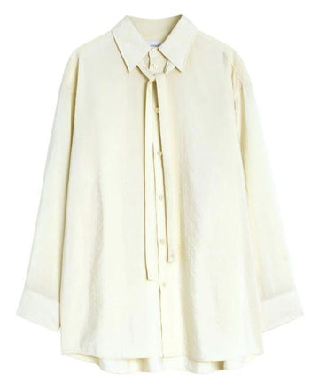 LEMAIRE Long Shirt with Tie 156729747 [P]
