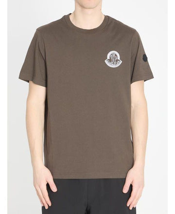 MONCLER Logo Baumwoll-Jersey T-Shirt 156730062 [P]
