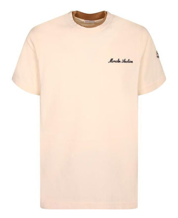 Moncler Logo Embroidered Cotton T-Shirt 156730060 [P]