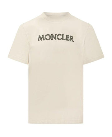 Moncler Logo Print Cotton T-Shirt 156730091 [P]