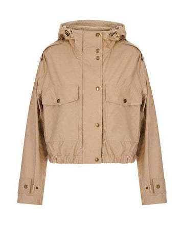 MONCLER Carex Kapuzenjacke aus Baumwollmischung und Popeline 156730166 [P]