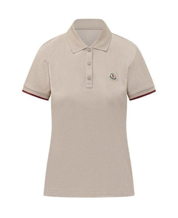 MONCLER Polohemd aus Baumwoll-Piqué mit Logo-Patch 156730187 [P]