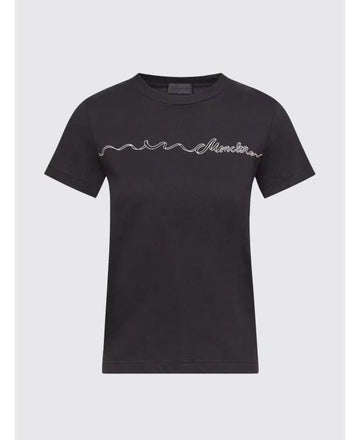 MONCLER Kurzarm-T-Shirt mit Aufdruck 156730205 [P]