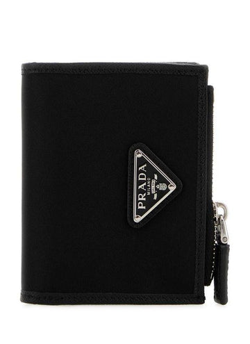 Prada Nylon Saffiano Wallet 156730240 [P]