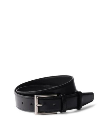 PRADA レザーシルバーバックルベルト 156730224 [P]