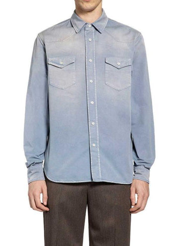 PRADA ゲバルディンシャツ 156730276 [P]