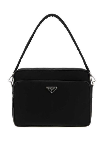 PRADA リナイロンとサフィアーノレザーのショルダーバッグ 156730269 [P]