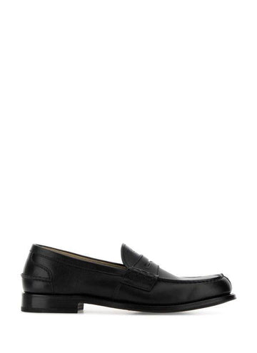 PRADA レタリングロゴレザーローファー 156730394 [P]