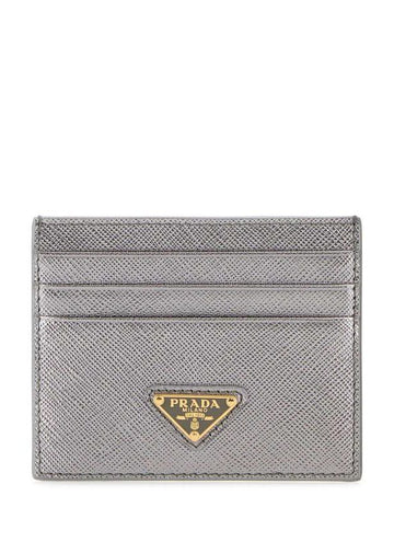 PRADA サフィアーノ トライアングル カード ウォレット 156730424 [P]