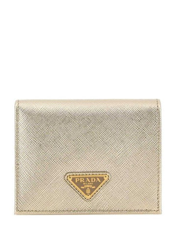 PRADA サフィアーノ三角ロゴ財布 156730426 [P]