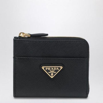 PRADA スモール サフィアーノ レザー ジッパー 財布 156730425 [P]