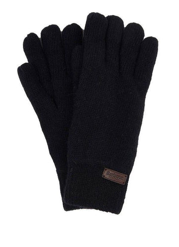 Barbour Carlton Gloves Black Knit 156797011 [P]