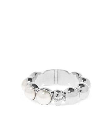 ALEXANDER MCQUEEN Skull Perlenring 156797017 [P]