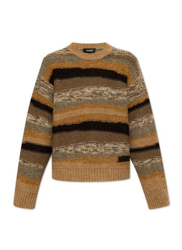 Dsquared2 Striped Crew Neck Sweater 156798911 [P]