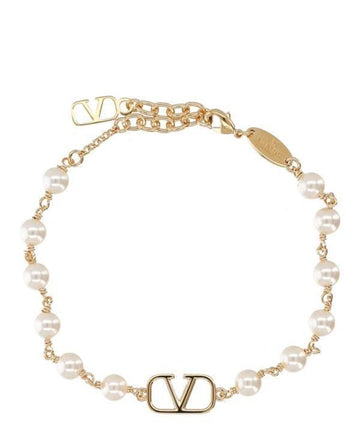 VALENTINO V Logo Signature Perlenarmband 156798996 [P]