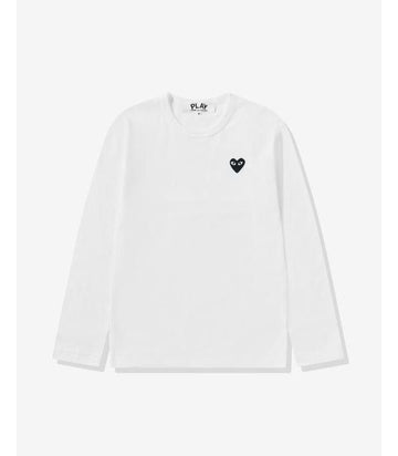 COMME DES GARCONS ブラックハート ワッペン 長袖Tシャツ 156799075 [P]