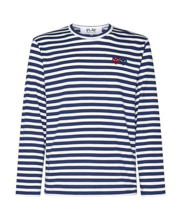 Comme Des Garcons Wappen Stripe Long Sleeve T-Shirt 156799072 [P]